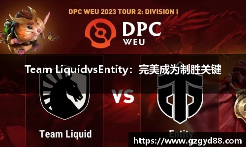Team LiquidvsEntity：完美成为制胜关键